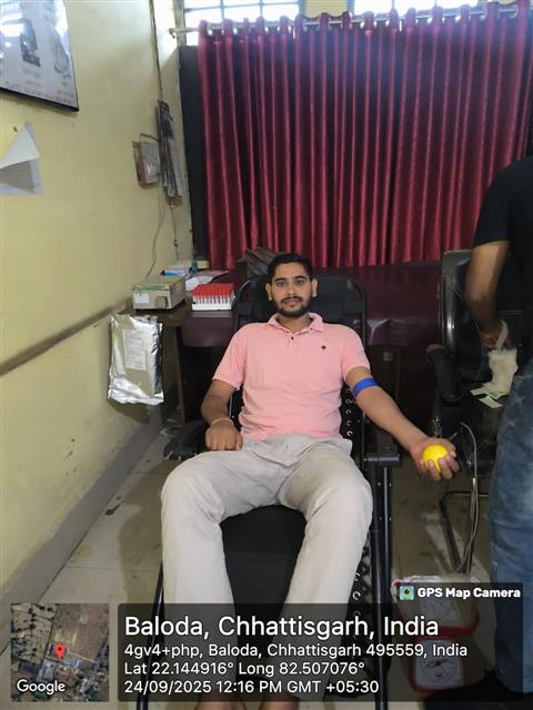 सेवा पखवाडा 2025 -Dr. Bhim Rao Ambedkar Government College, Vill. Bhilai-Bhata, Baloda Distt.Janjgir – Champa